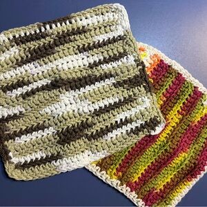 Handmade dish cloths